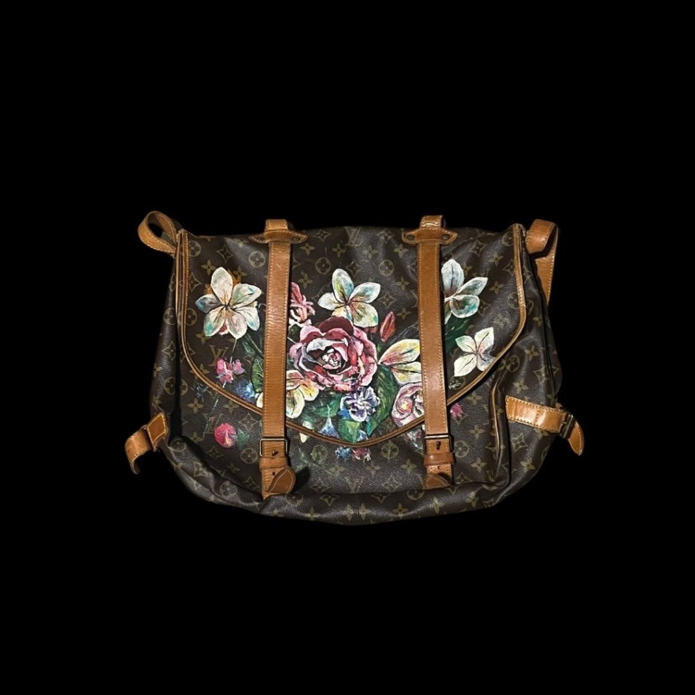 LOUIS VUITTON HAND PAINTED BAG